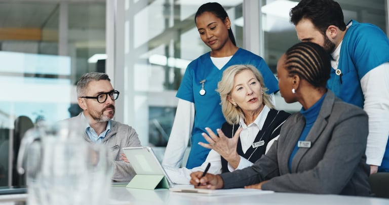 Healthcare team collaboration